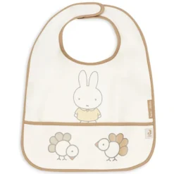 Jollein Lot de 2 Bavoirs Imperméables - Miffy Family Farm