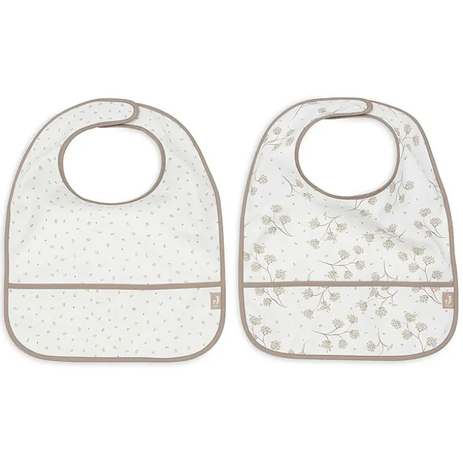 Jollein Lot de 2 Bavoirs Imperméables - Leafy Dreams
