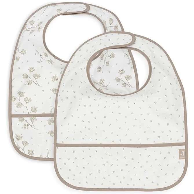 Jollein Lot de 2 Bavoirs Imperméables - Leafy Dreams