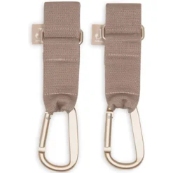 Jollein Lot de 2 Crochets pour Poussette - Milky Coffee