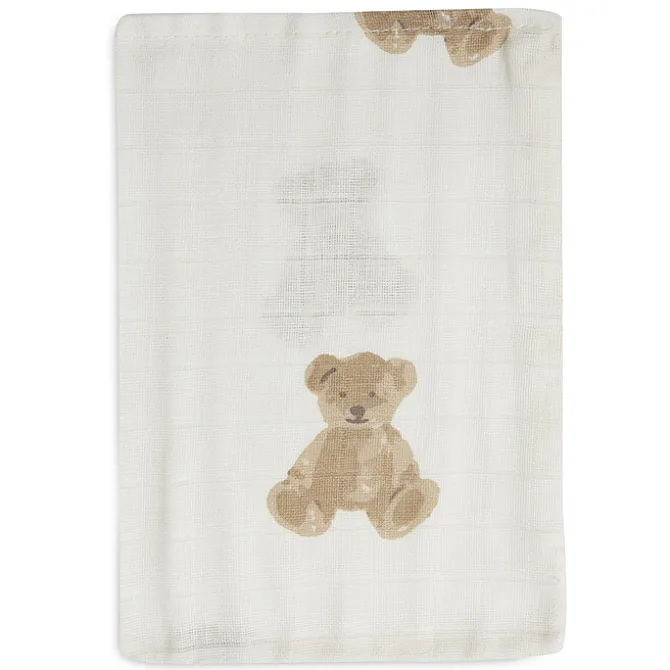 Jollein Lot de 3 Gants de Toilette - Teddy Bear