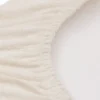Jollein Lot de 2 Housses de Matelas à Langer - Milky Coffee & Ivory