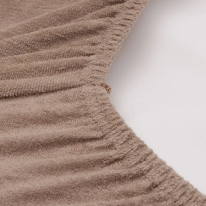 Jollein Lot de 2 Housses de Matelas à Langer - Milky Coffee & Ivory