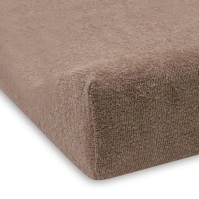 Jollein Lot de 2 Housses de Matelas à Langer - Milky Coffee & Ivory