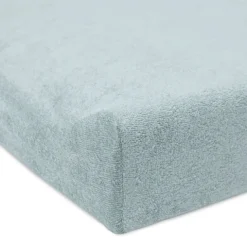 Jollein Lot de 2 Housses de Matelas à Langer - Sea Green & Biscuit