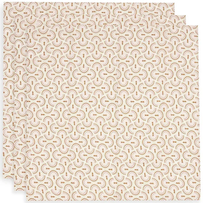 Jollein Lot de 3 Langes Gaze de Coton - Soft Plumes