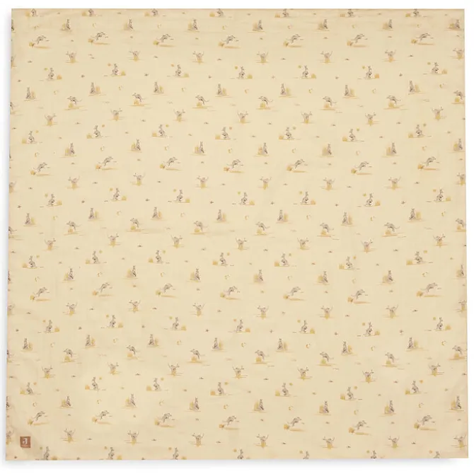 Jollein Lot de 2 Langes Gaze de Coton - Kangaroots