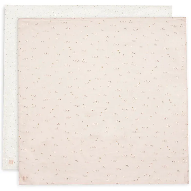 Jollein Lot de 2 Langes Gaze de Coton - Pretty Picnic