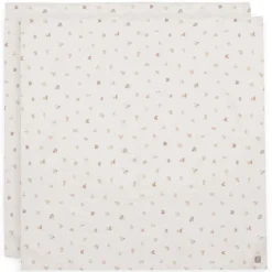 Jollein Lot de 2 Langes Gaze de Coton - Animal Friends