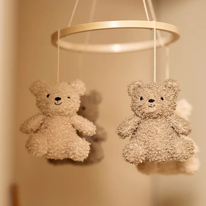 Jollein Mobile Teddy Bear - Olive Green & Naturel