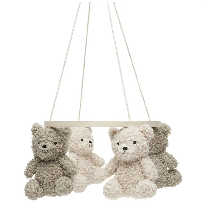 Jollein Mobile Teddy Bear - Olive Green & Naturel