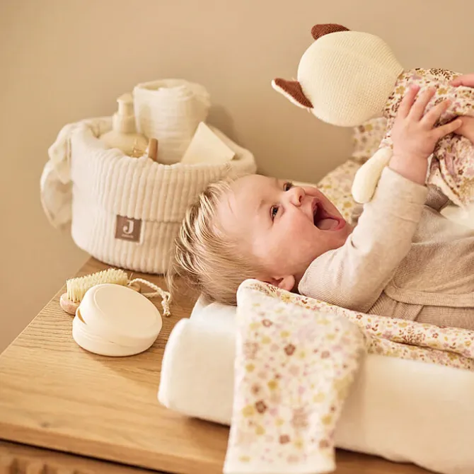 Jollein Panier de Rangement Cloudy Rib - Oatmeal