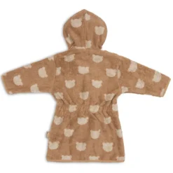 Jollein Peignoir de Bain Eponge Jacquard Teddy Bear Biscuit - 1/2 Ans