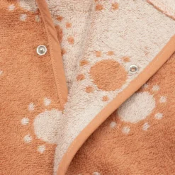 Jollein Peignoir de Bain Eponge Jacquard Sun Light Terra - 1/2 Ans