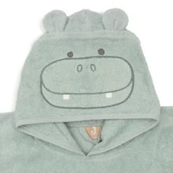 Jollein Poncho de Bain Éponge - Hippo Happy