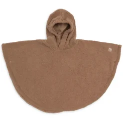 Jollein Poncho Teddy Fleece Curlé - Dark Hazel