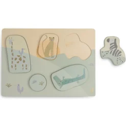 Jollein Puzzle en Bois - Jungle Jambo