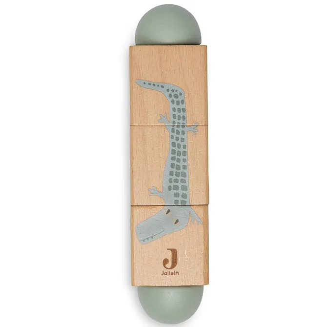 Jollein Puzzle en Bois à Tourner - Jungle Jambo