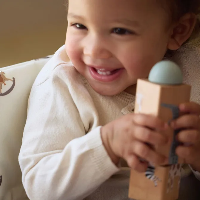Jollein Puzzle en Bois à Tourner - Jungle Jambo