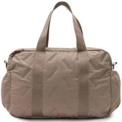 Jollein Sac à Langer Embossed Lily - Milky Coffee
