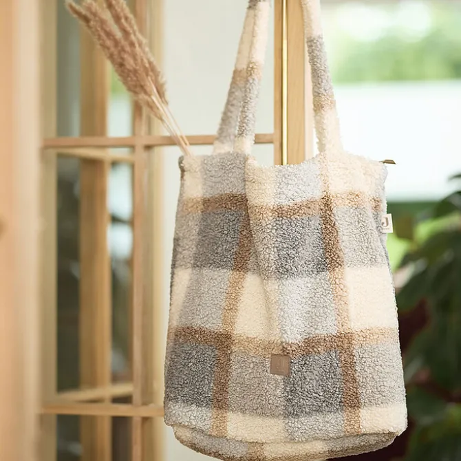 Jollein Sac à Langer Shopper - Check Boucle
