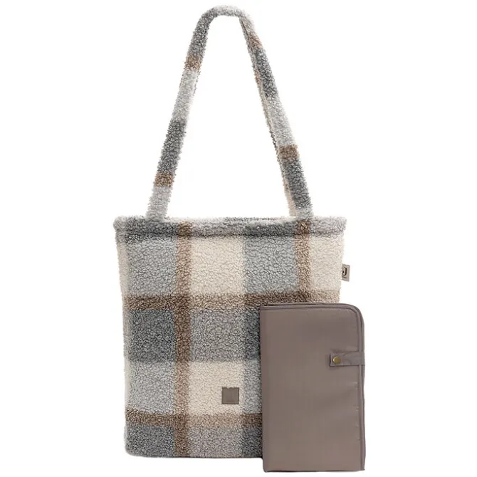 Jollein Sac à Langer Shopper - Check Boucle