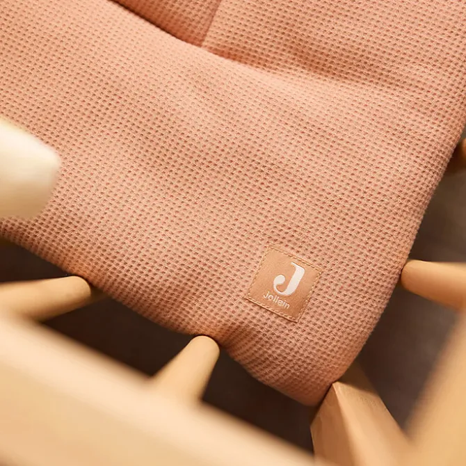 Jollein Tapis de Parc Carré Little Waffle - Light Terra
