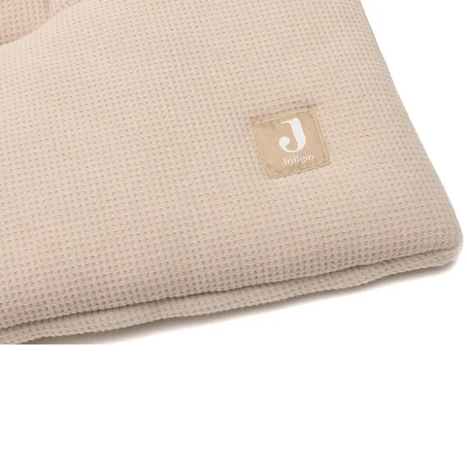 Jollein Tapis de Parc Rectangulaire Little Waffle - Warm Sand