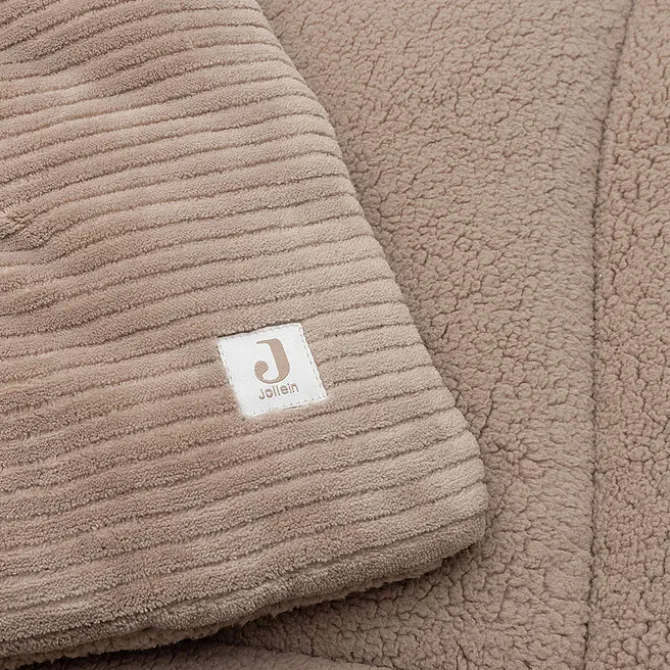Jollein Tapis de Parc Rectangulaire Cloudy Rib - Milky Coffee