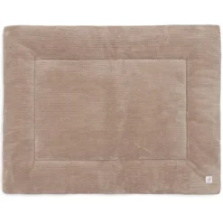 Jollein Tapis de Parc Rectangulaire Cloudy Rib - Milky Coffee