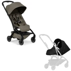Joolz Pack Naissance Poussette Aer² Hazel Brown + Cocon Aer² Space Black