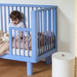 Karl & Fric Lit Bébé Evolutif Nox Bleu - 60 x 120 cm