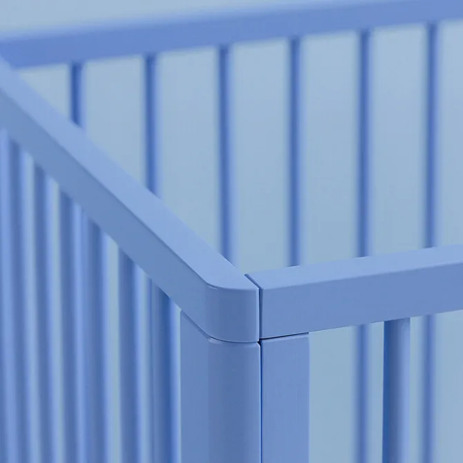 Karl & Fric Lit Bébé Evolutif Nox Bleu - 60 x 120 cm