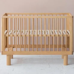 Karl & Fric Lit Bébé Evolutif Nox Bois Naturel - 60 x 120 cm