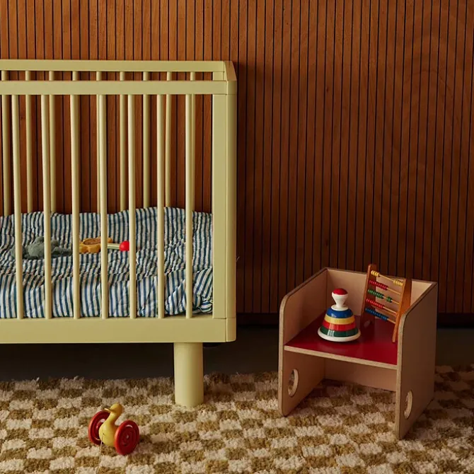 Karl & Fric Lit Bébé Evolutif Nox Jaune - 60 x 120 cm