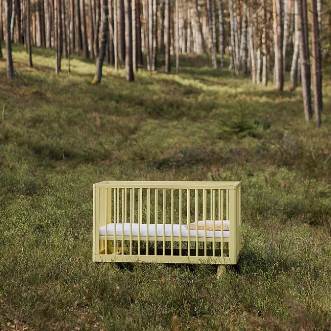 Karl & Fric Lit Bébé Evolutif Nox Jaune - 60 x 120 cm