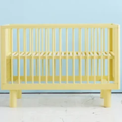 Karl & Fric Lit Bébé Evolutif Nox Jaune - 60 x 120 cm