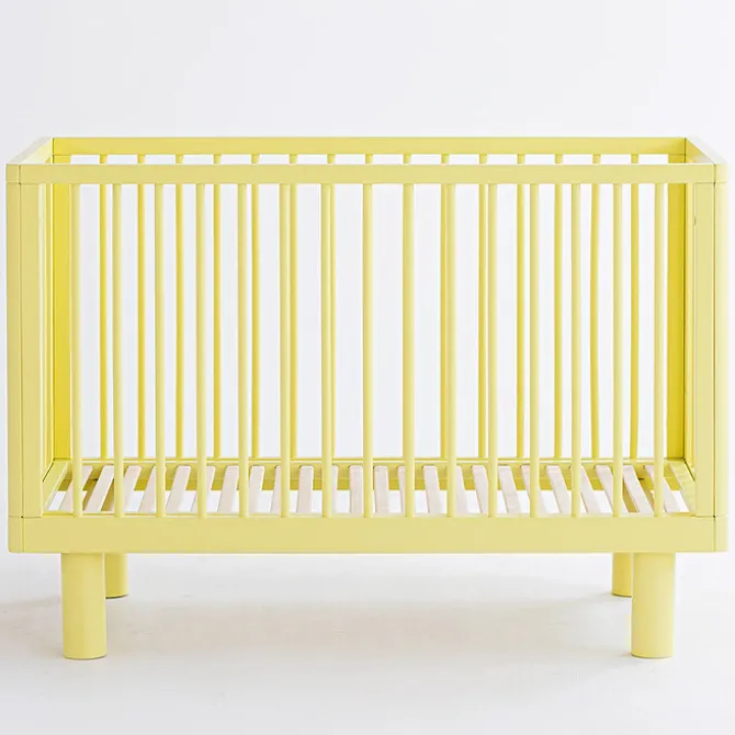 Karl & Fric Lit Bébé Evolutif Nox Jaune - 60 x 120 cm