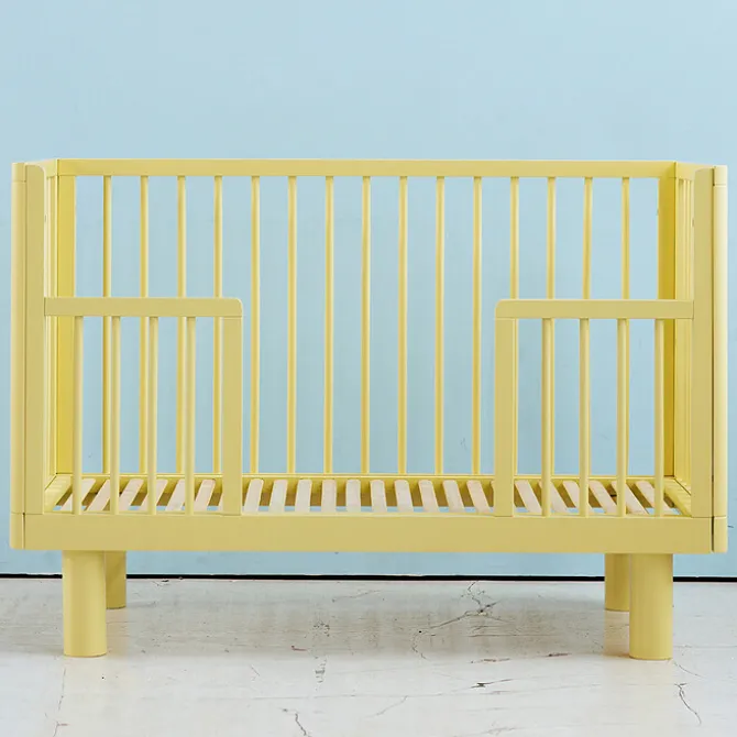 Karl & Fric Lit Bébé Evolutif Nox Jaune - 60 x 120 cm