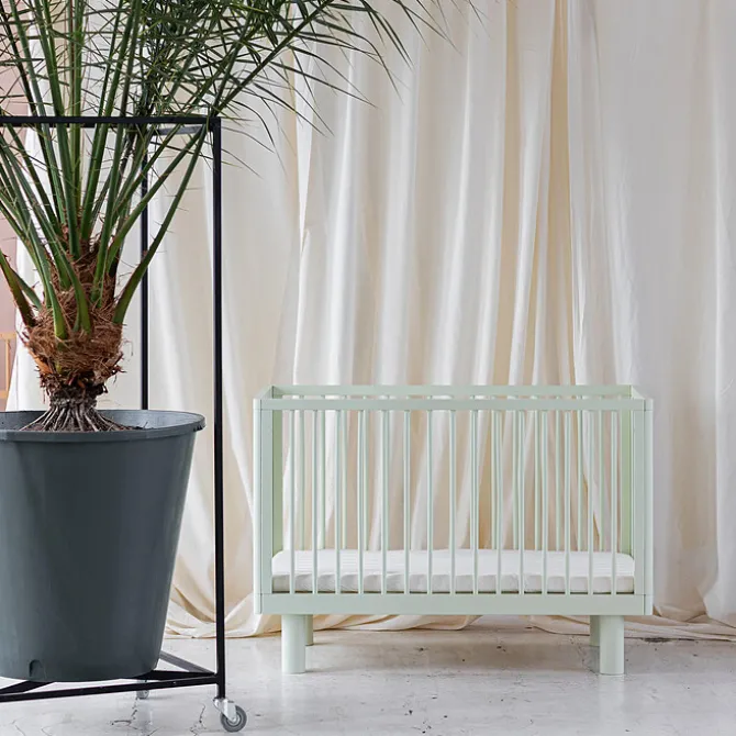 Karl & Fric Lit Bébé Evolutif Nox Pistache - 60 x 120 cm