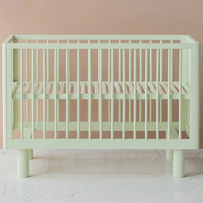 Karl & Fric Lit Bébé Evolutif Nox Pistache - 60 x 120 cm
