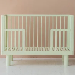 Karl & Fric Lit Bébé Evolutif Nox Pistache - 60 x 120 cm