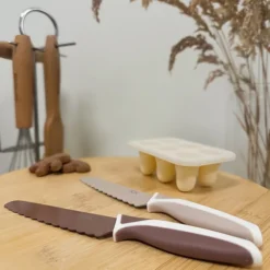 KiddiKutter Couteau d'Apprentissage - Moka