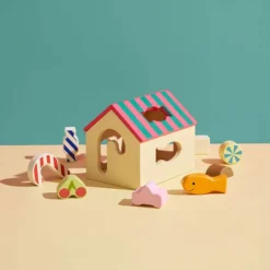 Kid's Concept Boîte à Formes Maison Swedish Candy