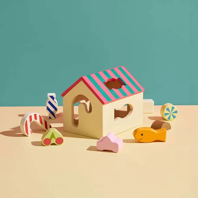 Kid's Concept Boîte à Formes Maison Swedish Candy