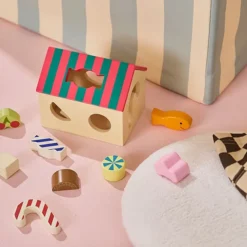 Kid's Concept Boîte à Formes Maison Swedish Candy