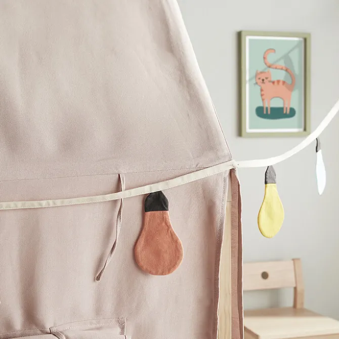 Kid's Concept Guirlande à Fanions Ampoules - Vert Multi