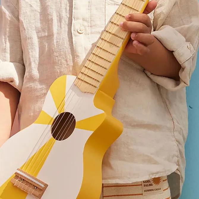 Kid's Concept Guitare - Jaune Blanche