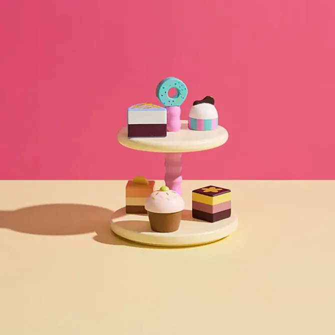 Kid's Concept Présentoir à Gâteaux avec Pâtisseries