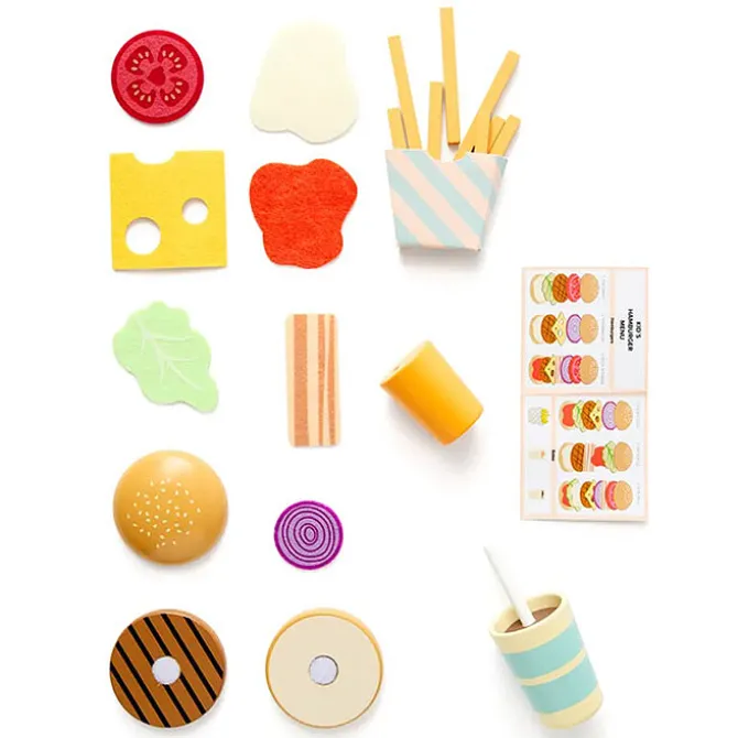 Kid's Concept Set Menu Hamburger